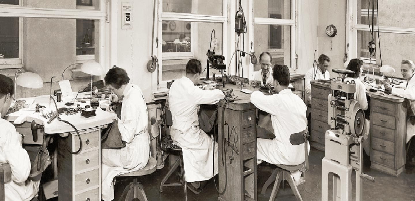 Rüschenbeck Uhrenwerkstatt Alt