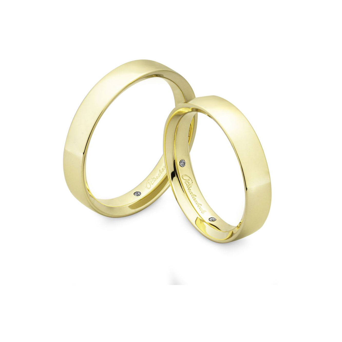 Rüschenbeck Wedding | Trauringe | 4-006-45-Y