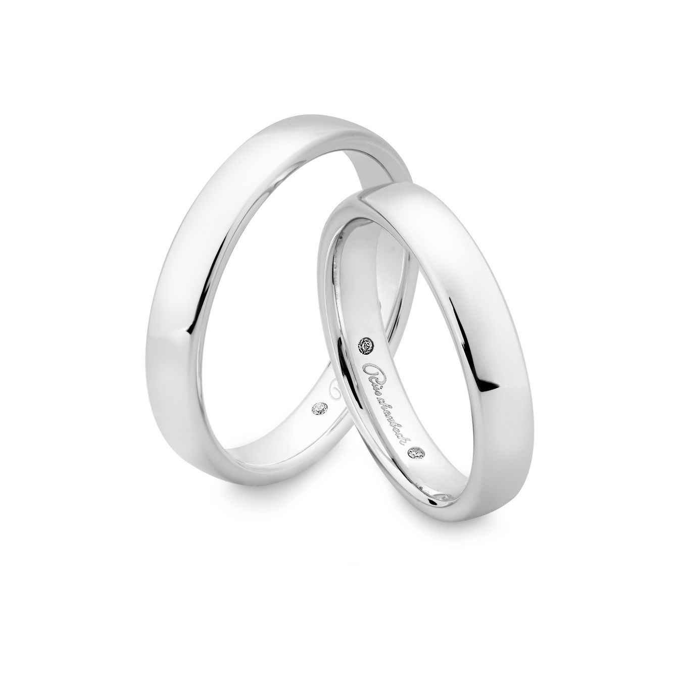 Rüschenbeck Wedding | Trauringe | 3-004-4-W