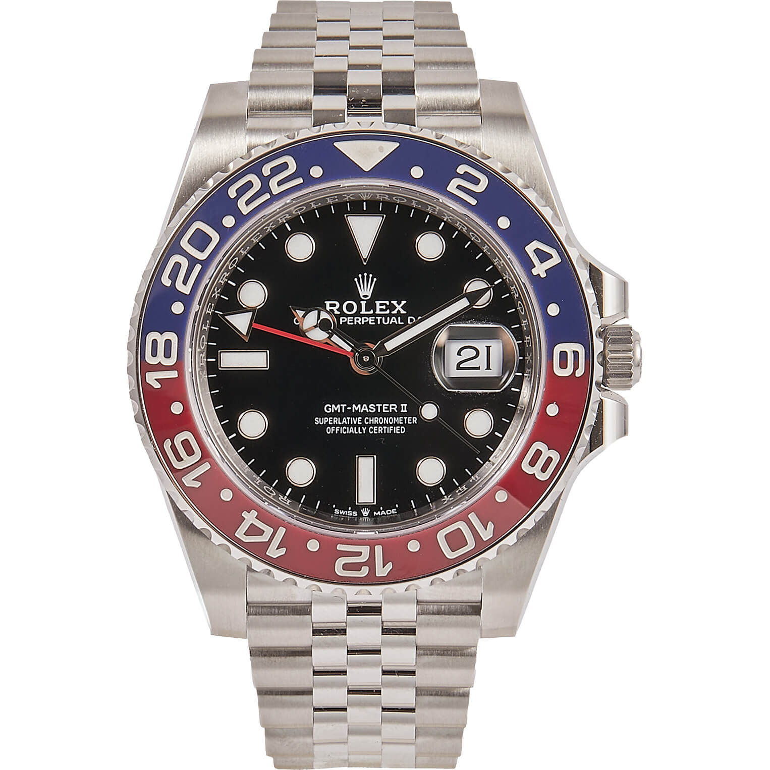 Rolex | GMT-Master II | 126710BLRO Certified Pre-Owned
