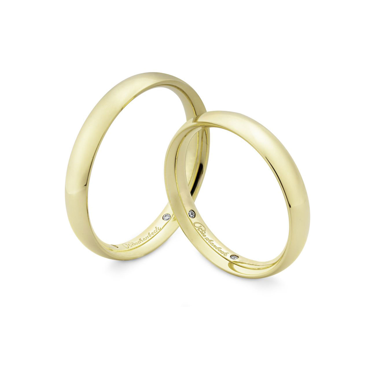 Rüschenbeck Wedding | Trauringe | 2-016-35-Y