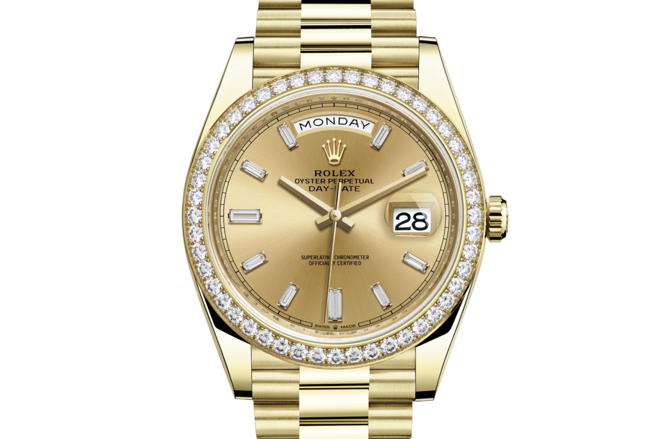 Rolex Day-Date 40 in Gold M228348RBR-0002