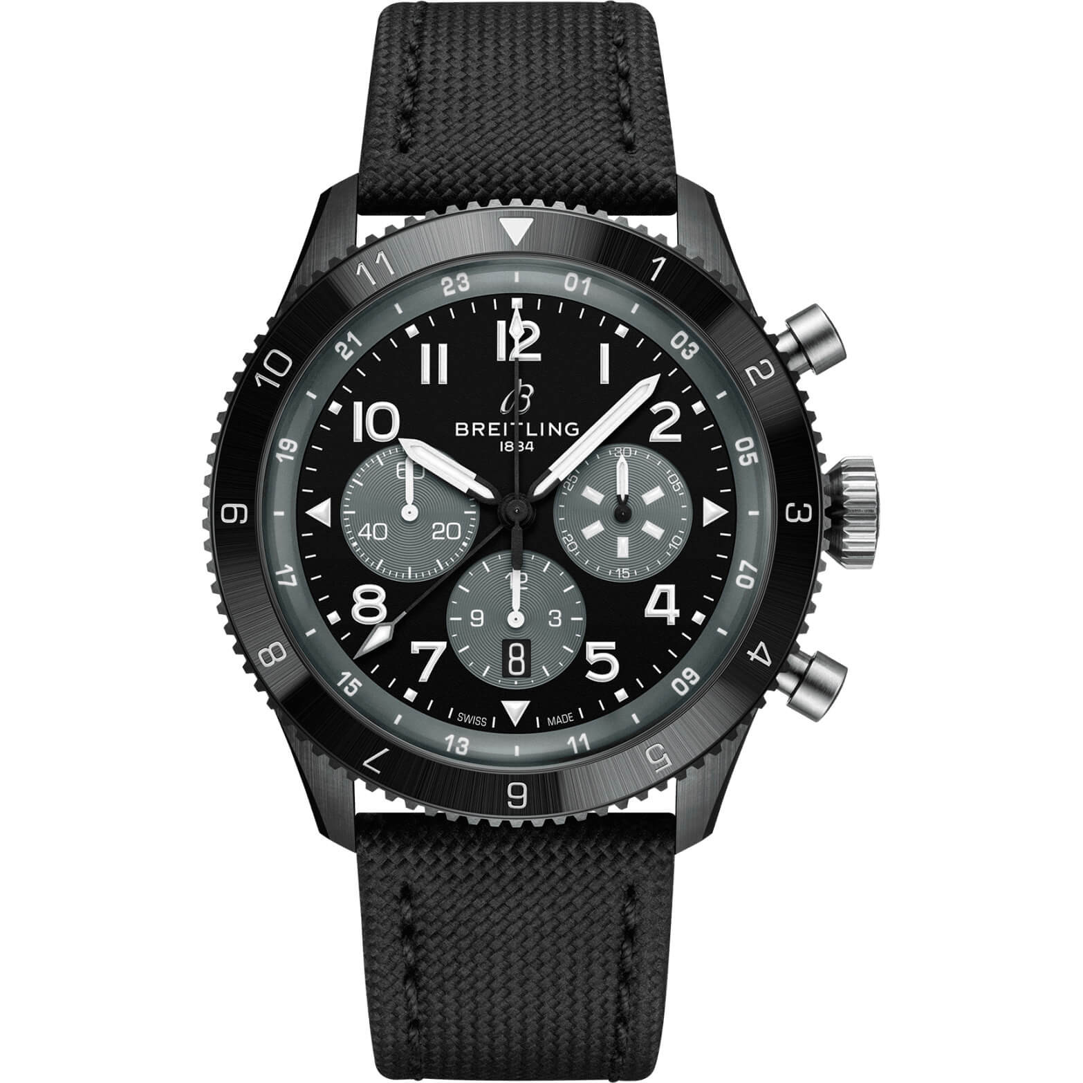 Breitling Super AVI B04 Chronograph GMT 46 Mosquito Night Fighter SB04451A1B1X1