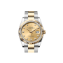 Rolex Datejust 36 in Edelstahl Oystersteel und Gold M126233-0018 - 1 Thumbnail