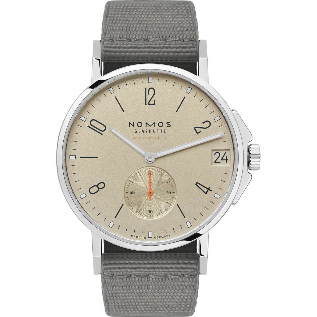 NOMOS Glashütte | Ahoi neomatik 38 Datum sand | 517