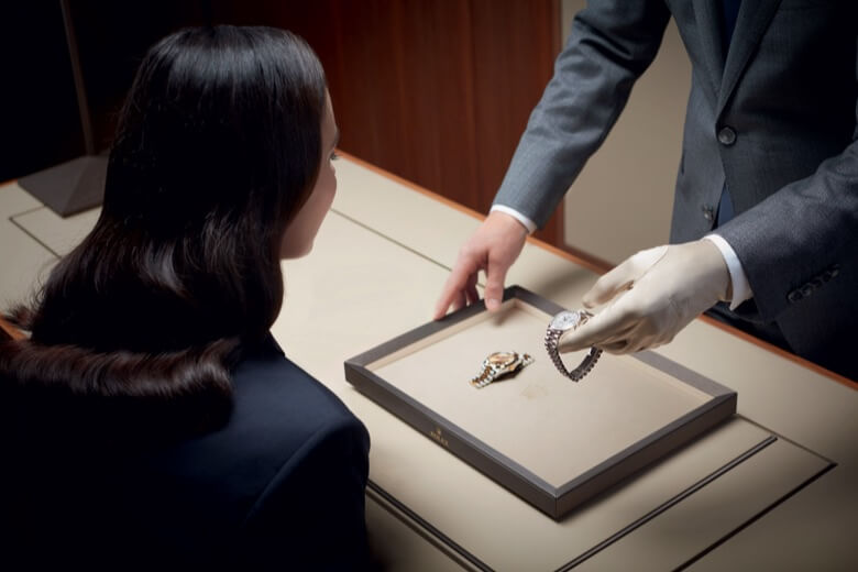 Rolex Eine Nachricht senden