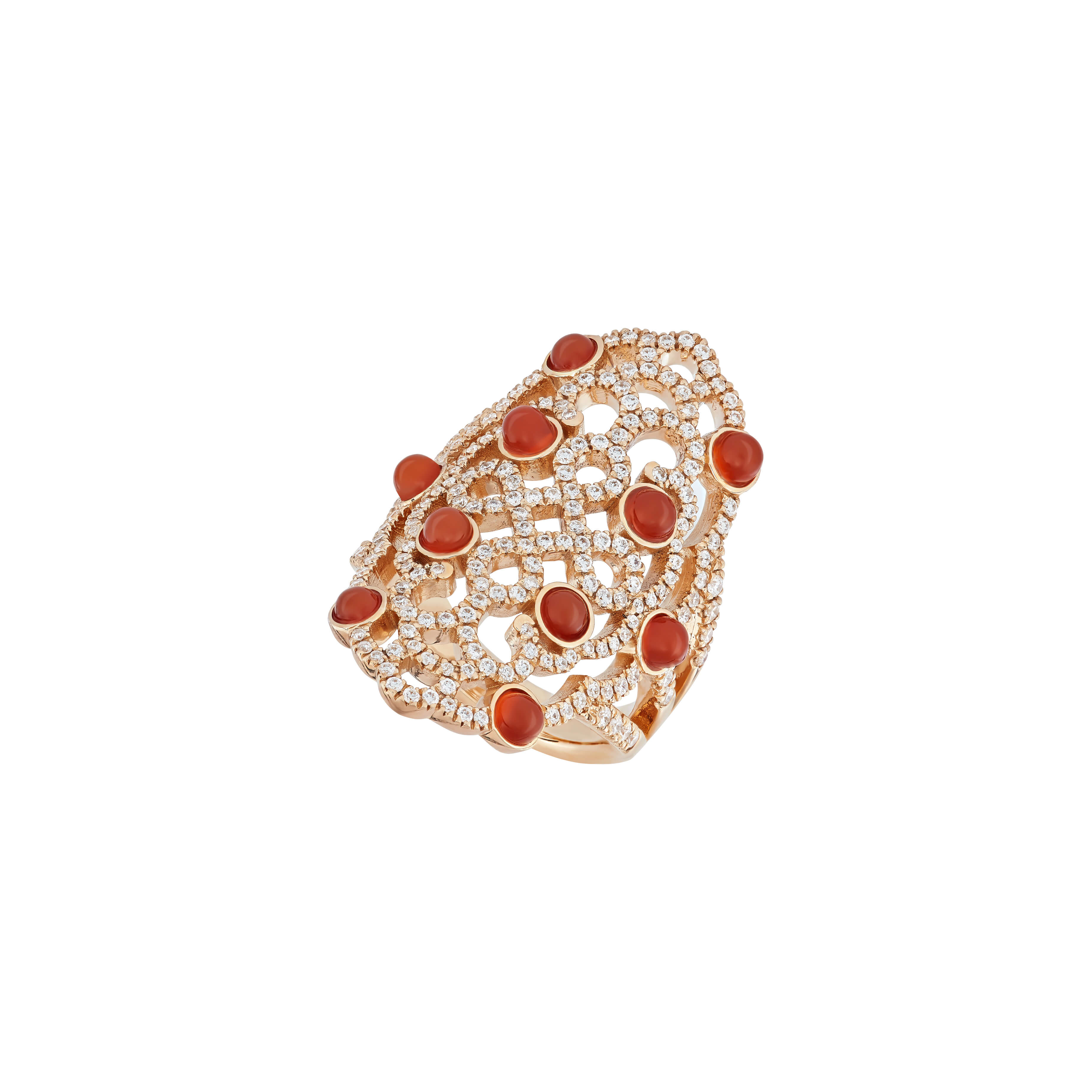 Rüschenbeck Collection | Diamant Farbsteinring | RBK-RUE-5465