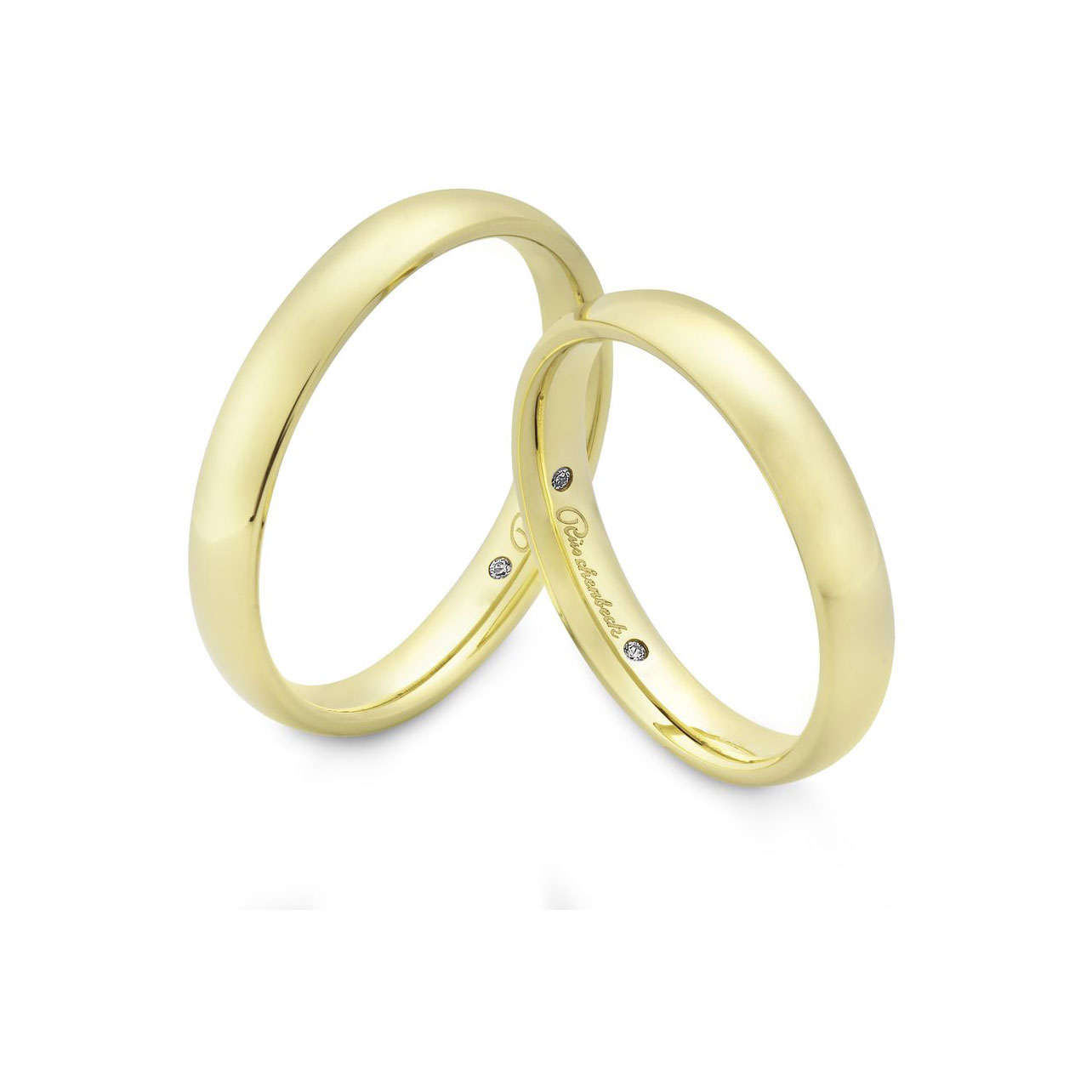 Rüschenbeck Wedding | Trauringe | 2-017-35-Y