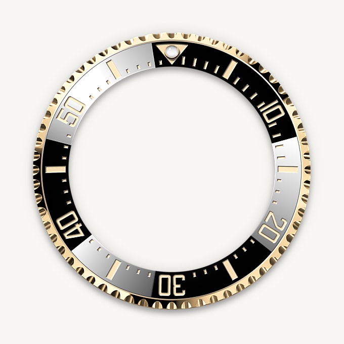 Keramiklünette und nachleuchtende Anzeige