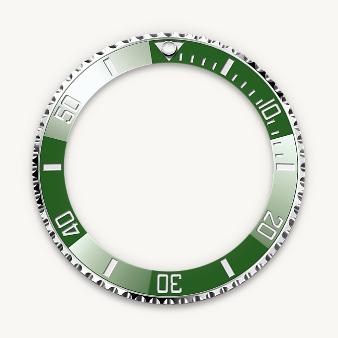 In eine Richtung drehbare Lünette