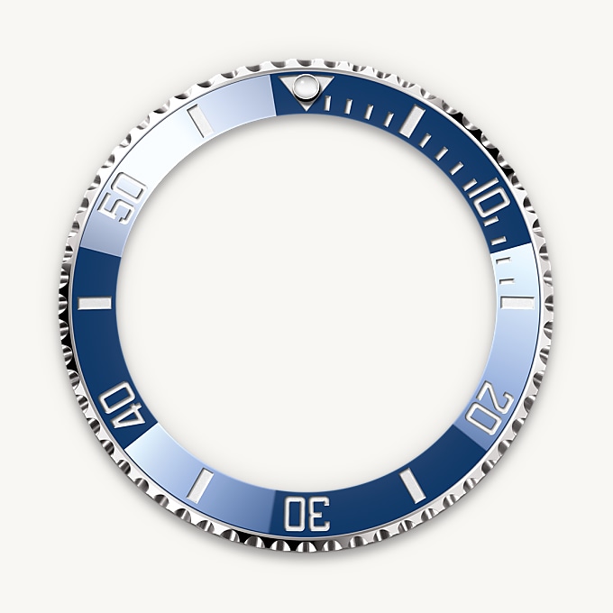 In eine Richtung drehbare Lünette