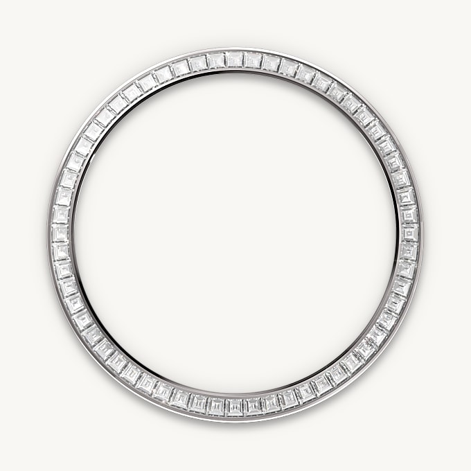 Diamantbesetzte Lünette