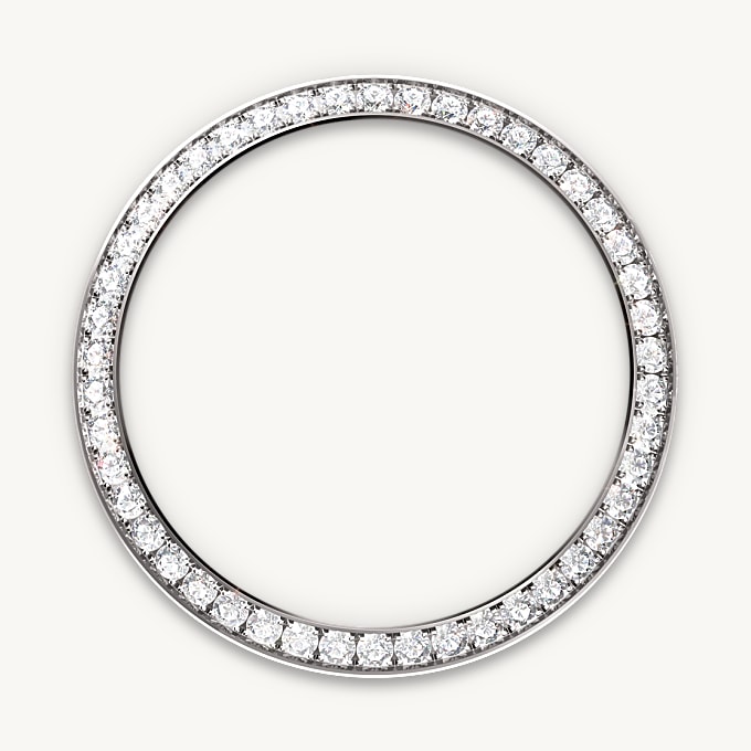 Diamantbesetzte Lünette