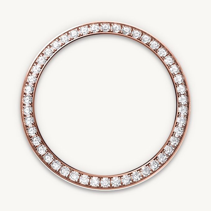 Diamantbesetzte Lünette