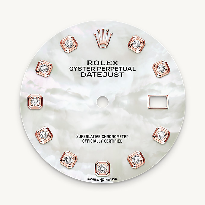 Perlmutt-Zifferblatt