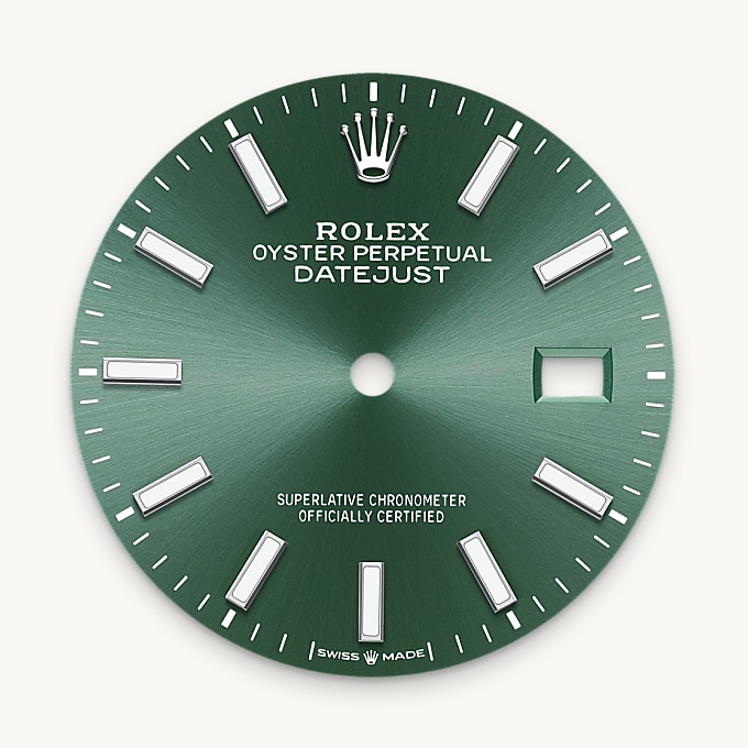 Mintgrünes Zifferblatt