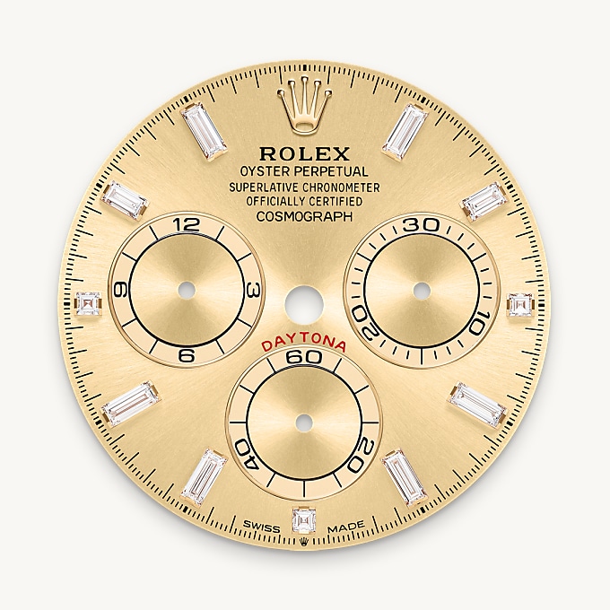 Goldenes Zifferblatt