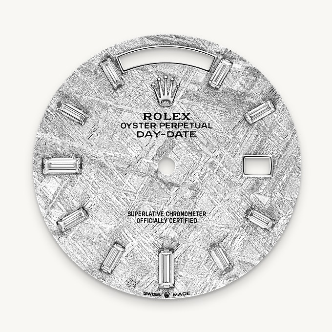 Meteorit-Zifferblatt