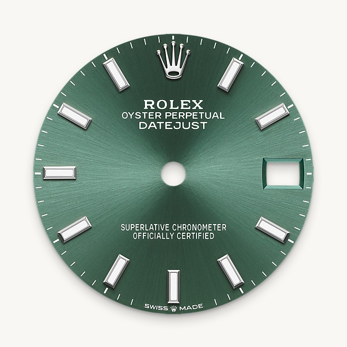 Mintgrünes Zifferblatt