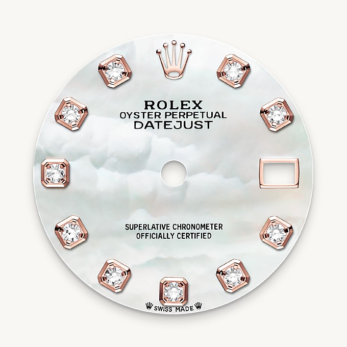 Perlmutt-Zifferblatt