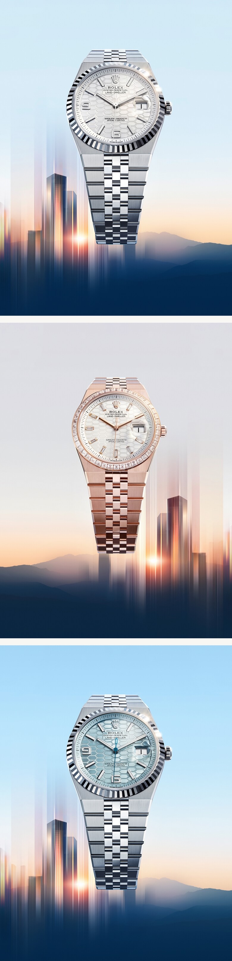 Rolex Land-Dweller Modellausführungen