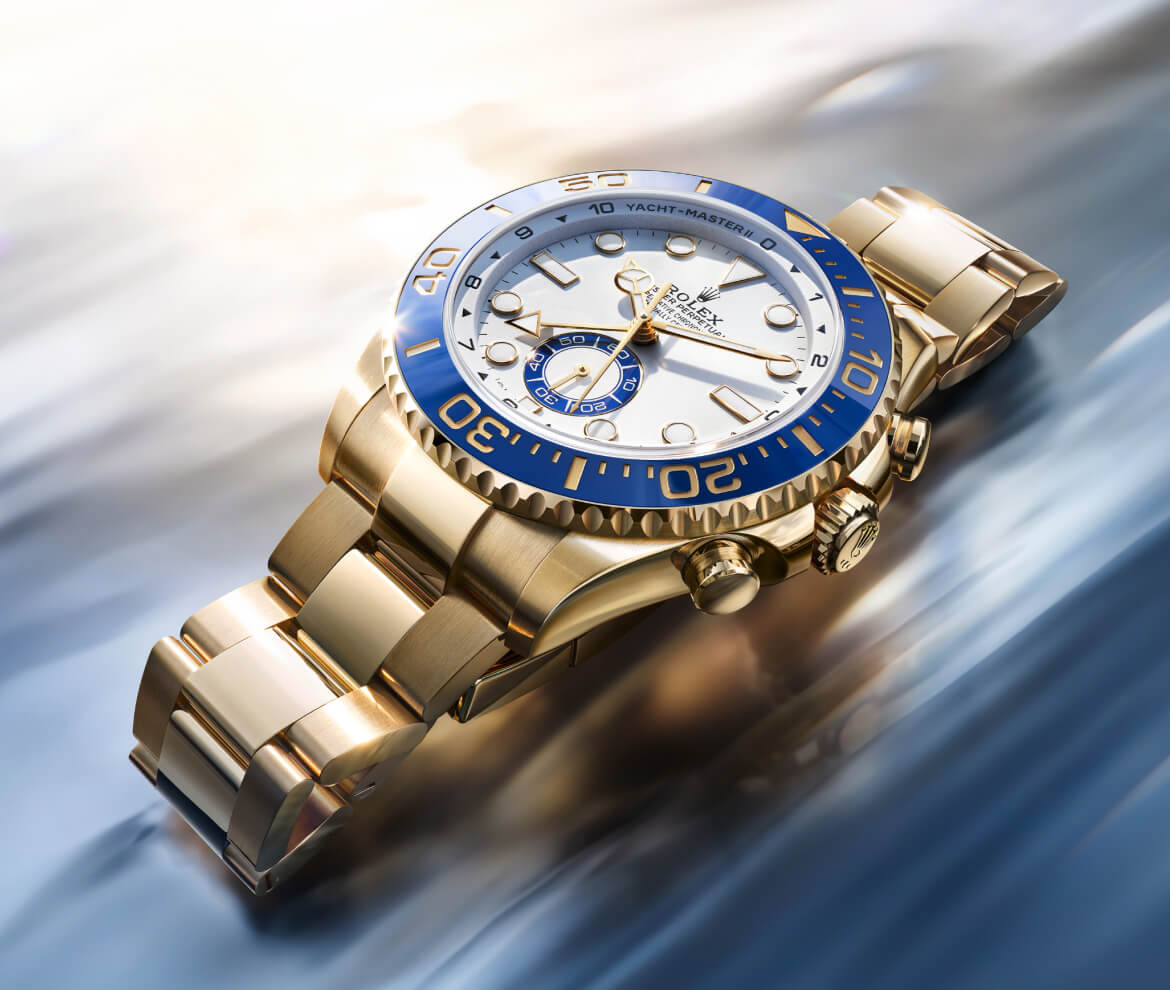 Rolex Yacht‑Master II in 18 Karat Gelbgold