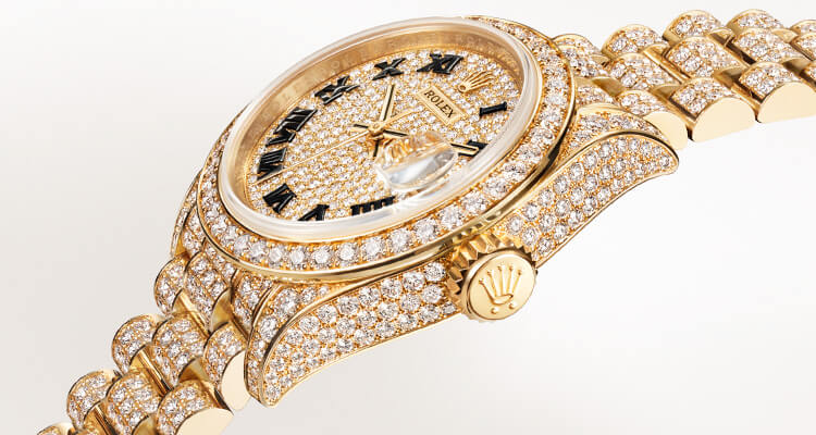 Ladies rolex perpetual datejust sale