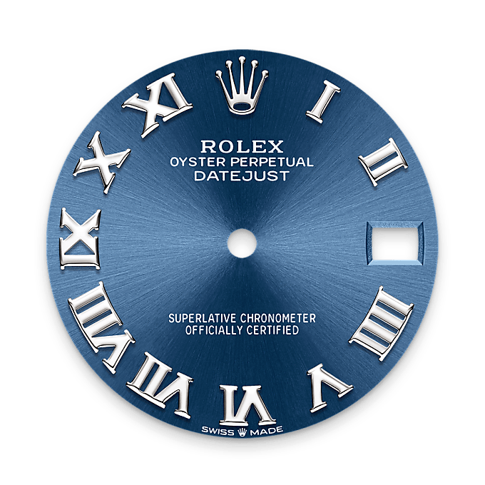 Rolex Datejust 31 Strahlend blaues Zifferblatt